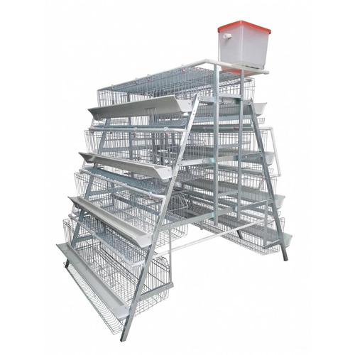 A-Shape Layer Cage – 96 Birds Capacity