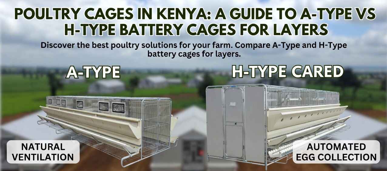 Poultry Cages in Kenya: A Guide to A-Type vs H-Type Battery Cages for Layers (2026 Update)